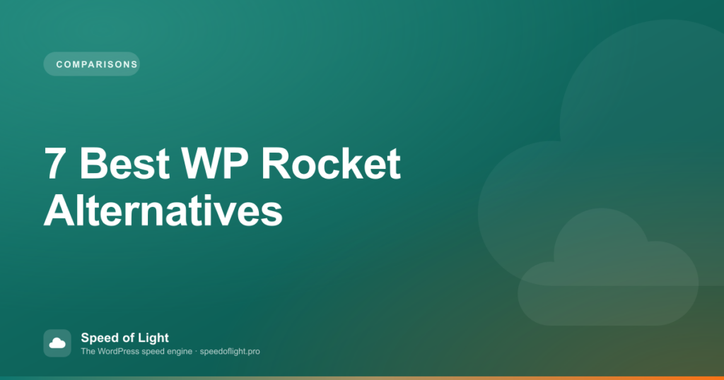 7 Best WP Rocket Alternatives in 2026